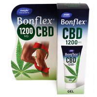 Gel cu canabidiol pentru masaj CBD, 1200 mg, 100 ml, Bonflex