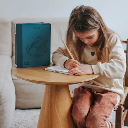 Tableta iluminata de desenat cu modele Kidydraw Pad, Animals, 8 ani+, 30 ilustratii, Kidywolf 805519