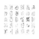 Tableta iluminata de desenat cu modele Kidydraw Pad, Animals, 8 ani+, 30 ilustratii, Kidywolf 805521