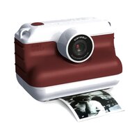 Camera foto cu functie de printare K-Print imprimare termica, Burgundy, 8 ani+, Kidywolf