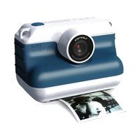 Camera foto cu functie de printare K-Print imprimare termica, Bleu, 8 ani+, Kidywolf