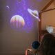 Proiector educativ cu 6 discuri KidyStar, Galaxies, 3 ani+, Kidywolf 805573