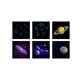 Proiector educativ cu 6 discuri KidyStar, Galaxies, 3 ani+, Kidywolf 805571