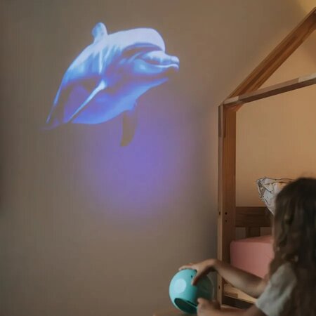 Proiector educativ cu 6 discuri KidyStar, Ocean and Seas,, 3 ani+, Kidywolf 805581