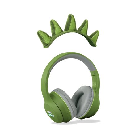 Casti audio cu urechi magnetice KidYears, Dino, 4 ani+, Kidywolf 805630