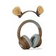 Casti audio cu urechi magnetice KidYears, Bear, 4 ani+, Kidywolf 805643