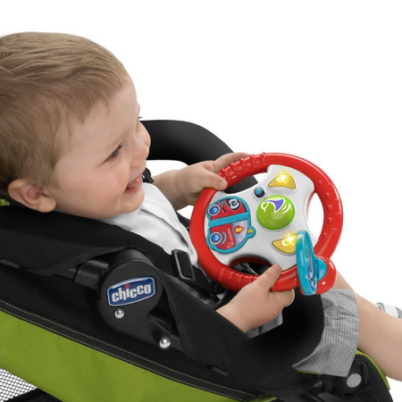 Jucarie tip volan pentru carucior, Baby Driver, 6-36 luni, Chicco 805676