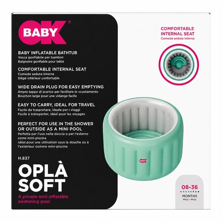 Cadita gonflabila Opla, Soft, 08-36 luni, 1 bucata, Ok Baby 805768