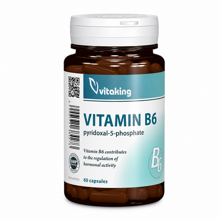 Vitamina B6, 60 capsule, Vitaking