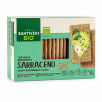 Paine crocanta Bio din Hrisca, 100 g, Santiveri