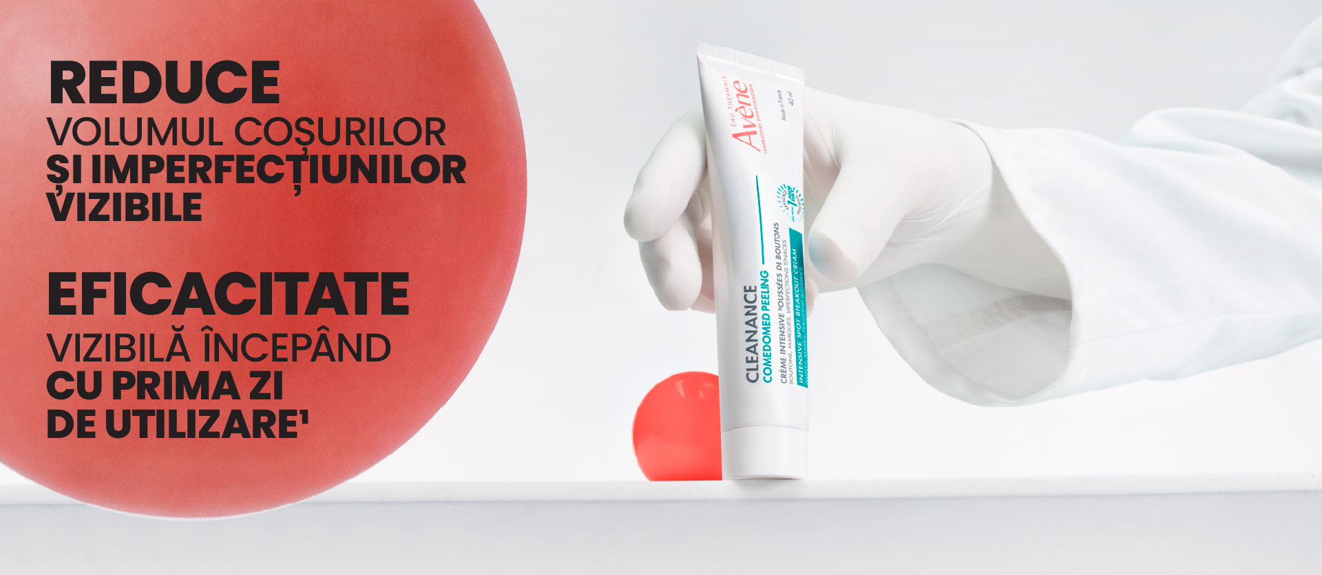 Avene Cleanance Peeling - reduce volumul cosurilor si imperfectiunilor vizibile