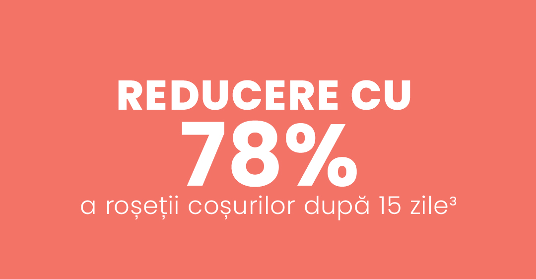 Reducere cu 78% a rosetii cosurilor