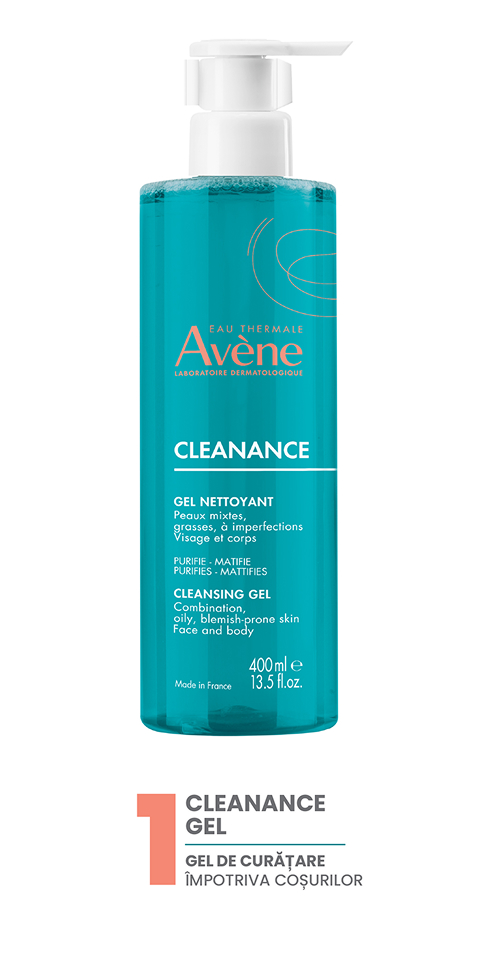 Pasul 1 Avene Cleanance Gel de curatare
