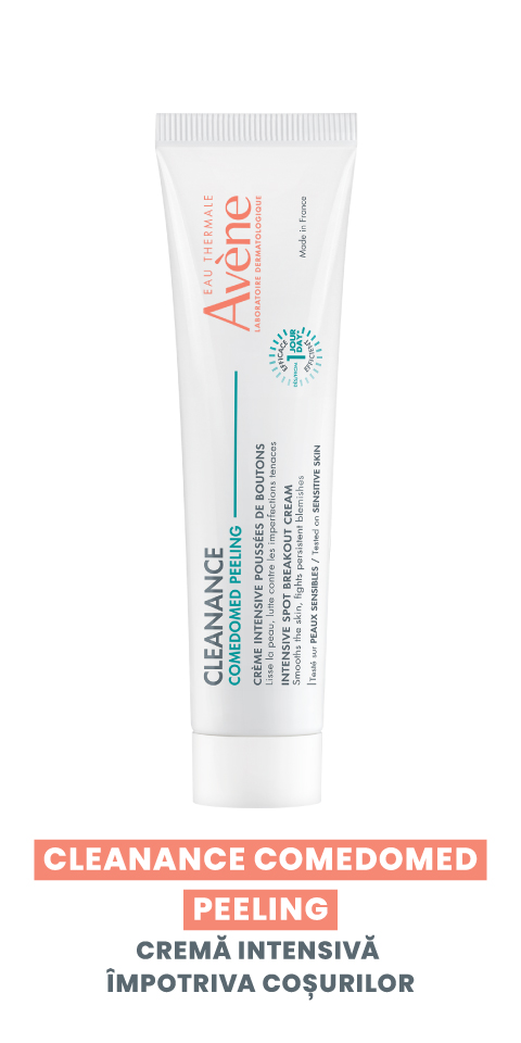 Avene Cleanance Comedomed Peeling crema intensiva impotriva cosurilor