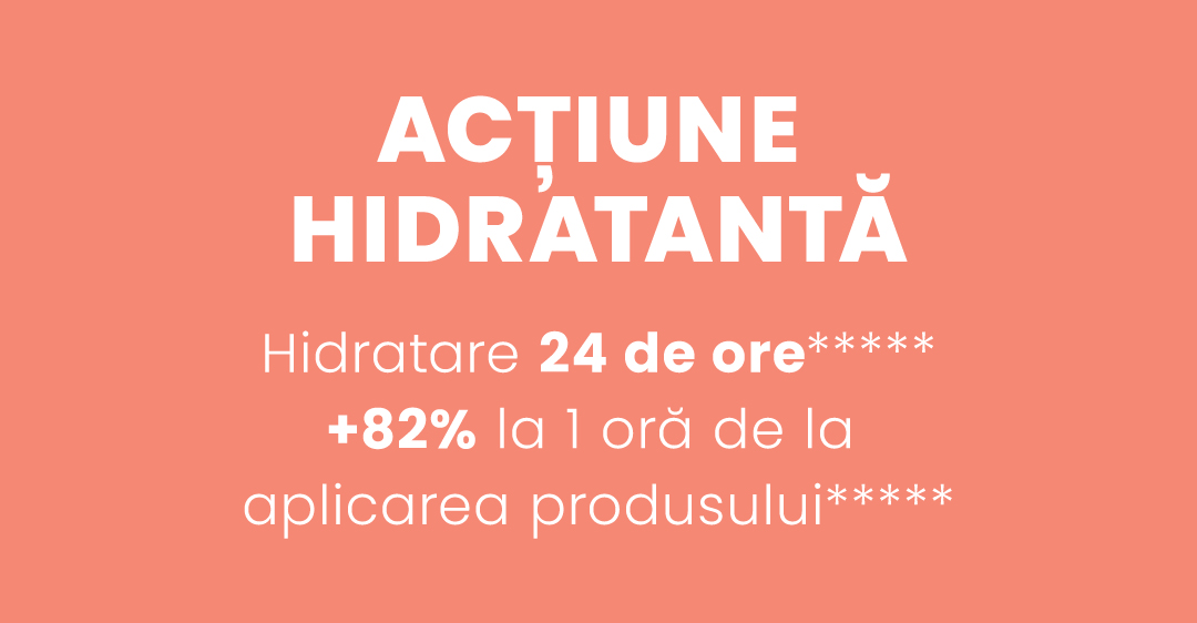 Actiune hidratanta 24 de ore