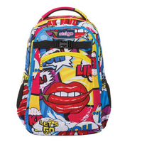 Ghiozdan ergonomic, 47 x 31 x 15 cm, Comic Sport, Strigo