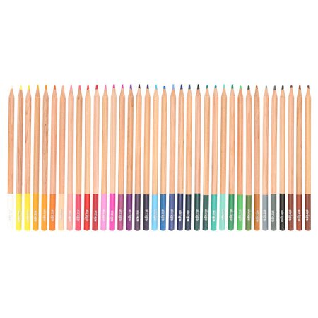Creioane colorate din lemn de cedru, Artist, 36 culori, Strigo 806715