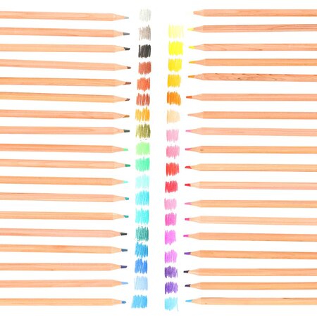 Creioane colorate din lemn de cedru, Artist, 36 culori, Strigo 806714