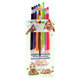 Set 10 creioane colorate mecanice cu mina din grafit, 2.6 mm, Strigo 806743
