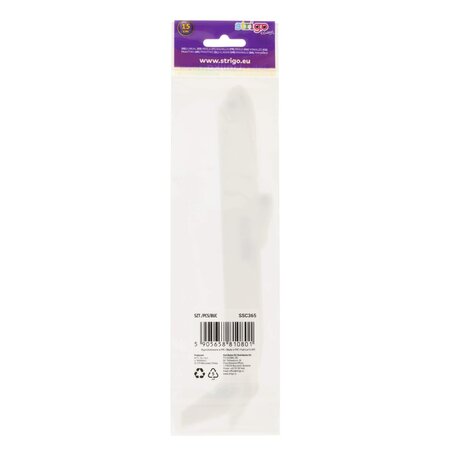 Rigla din plastic, 15 cm, Avion, Strigo 806773
