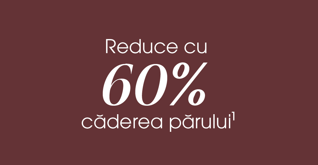 Reduce cu 60% caderea parului