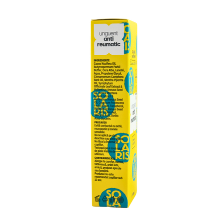 Unguent antireumatic, 40 ml, Solaris Wellness 807226
