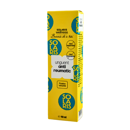 Unguent antireumatic, 40 ml, Solaris Wellness 807229