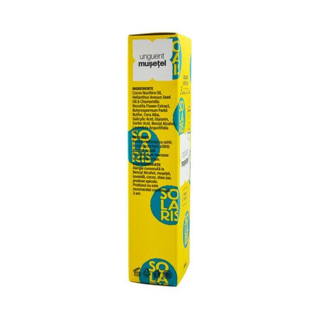 Unguent cu Musetel, 40 ml, Solaris Wellness 807252