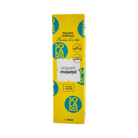 Unguent cu Musetel, 40 ml, Solaris Wellness 807251