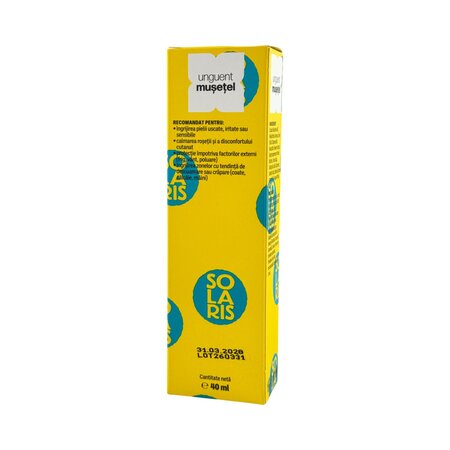 Unguent cu Musetel, 40 ml, Solaris Wellness 807253