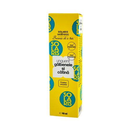 Unguent cu galbenele si catina, 40 ml, Solaris Wellness 807269