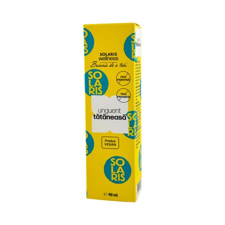 Unguent cu tataneasa, 40 ml, Solaris Wellness 807277