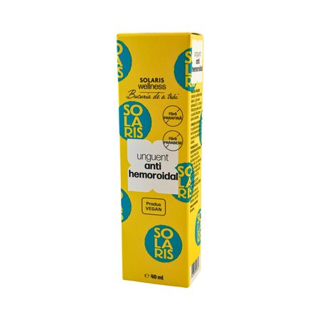 Unguent antihemoroidal, 40 ml, Solaris Wellness 807289