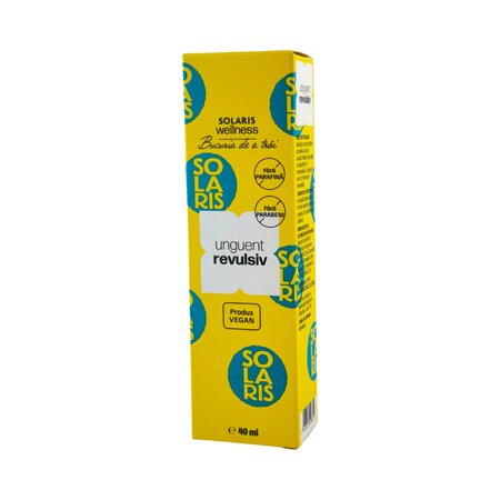 Unguent revulsiv pentru masaj, 40 ml, Solaris Wellness 807300