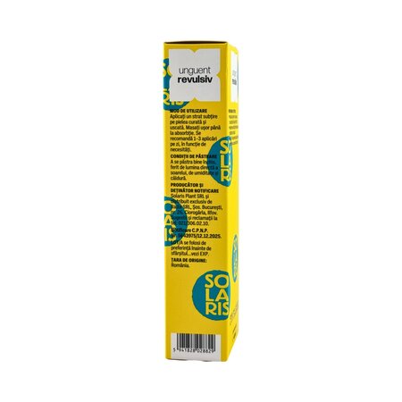 Unguent revulsiv pentru masaj, 40 ml, Solaris Wellness 807303
