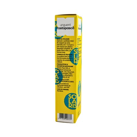 Unguent cu rostopasca, 40 ml, Solaris Wellness 807306