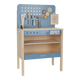 Banc de lucru din lemn FSC, Albastru, +3 ani, Little Dutch 807384