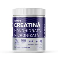 Creatina monohidrata micronizata, 300 g, Nutrific