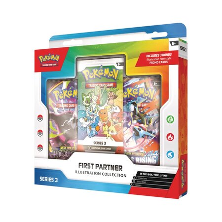 Pachet First Partner Illustration Collection Series 3, Pokemon TCG 807506