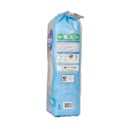 Scutece de unica folosinta Marshmallow Skin Leak Relief, marime XL, 12-17 kg, 44 bucati, Moony 807565