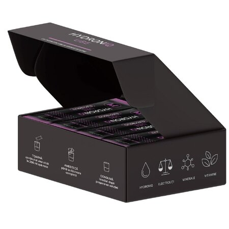 Electroliti Hydroniq Ube, Afine, 28 plicuri, Laboratoarele Remedia 807596
