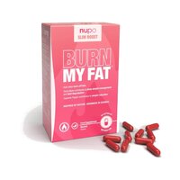 Supliment alimentar cu extract de yerba mate verde, nuca de cola si piper cayenne Burn My Fat, 30 capsule, Nupo