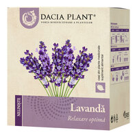 Ceai de lavanda, 50 g, Dacia Plant