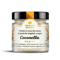 Crema cu nuca de cocos si pasta de migdale coapte Coconella, 250 g, Secretele Ramonei
