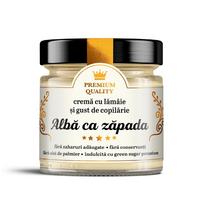 Cream cu lamaie Alba ca zapada, 250 g, Secretele Ramonei