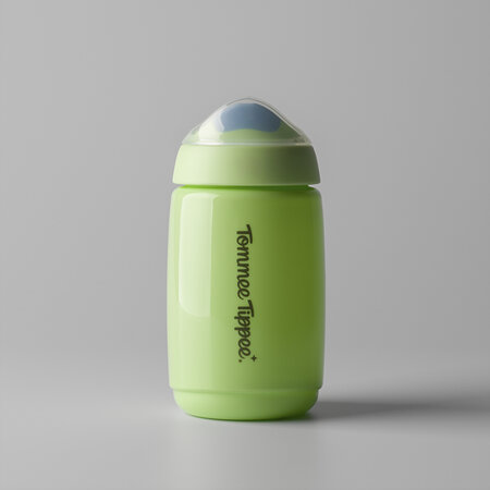 Cana cu cioc anti-curgere Sippee, Verde, 12 luni+, 390 ml, Tommee Tippee 808271