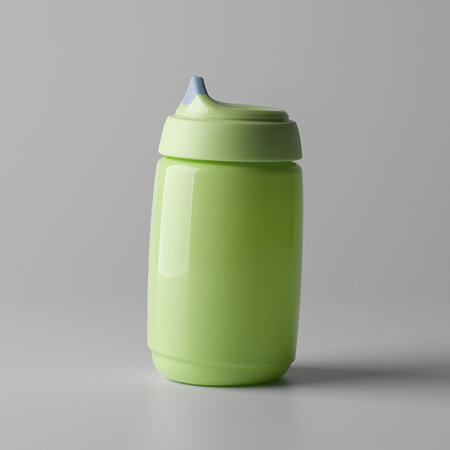 Cana cu cioc anti-curgere Sippee, Verde, 12 luni+, 390 ml, Tommee Tippee 808272
