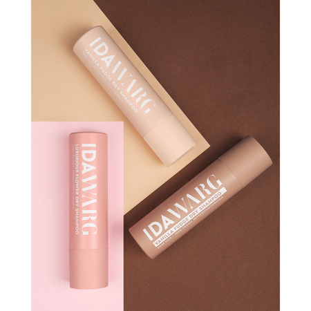 Sampon uscat pentru par inchis la culoare, Vanilla Fudge, 150 ml, Ida Warg 807944