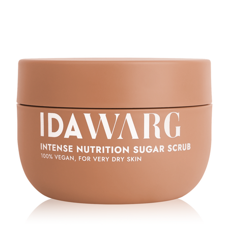 Exfoliant pentru corp cu zahar pentru piele foarte uscata Intense Nutrition, 250 ml, Ida Warg