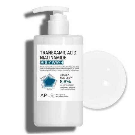 Gel de dus cu Acid Tranexamic si Niacinamide, 300 ml, Aplb